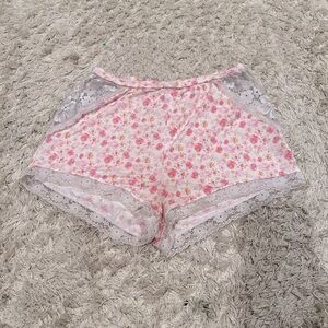 FREE Victoria's Secret Pink Floral Lace Shorts